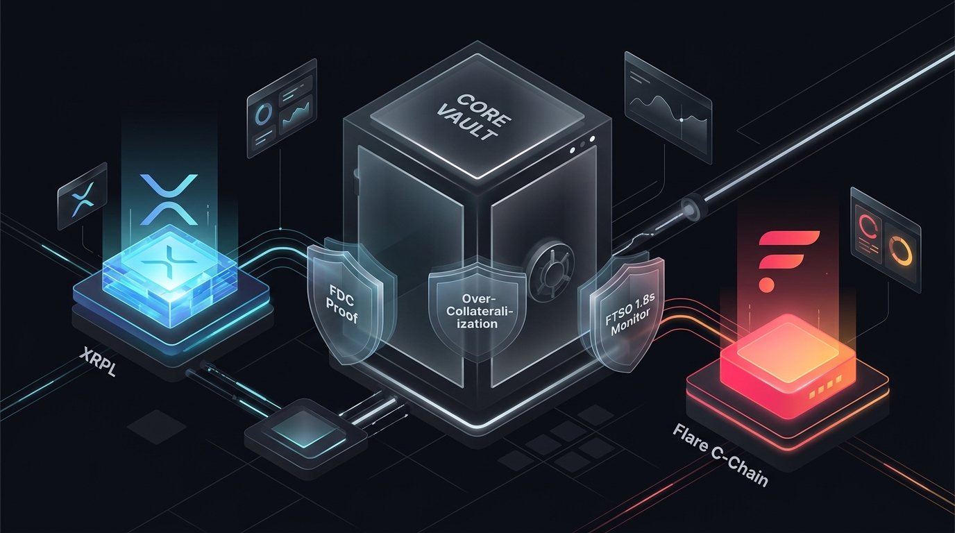 【도해】 FAssets v1.1과 Core Vault: 브릿지 없이 XRP를 안전하게 DeFi에서 운용하는 비결